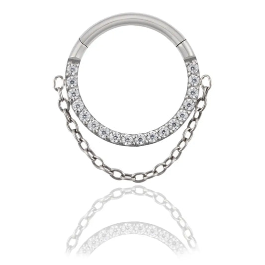helix piercing anneau titane